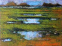 Baskenland ,Öl auf Leinwand 2024, 100 x 130 cm