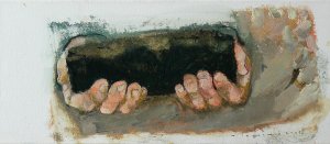 Studie, Öl au Leinwand 2019, 30 x 50 cm