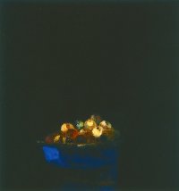 Blaue Schale, Öl auf Leinwand, 180 x 170 cm. 2007