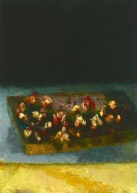 Rosen, Öl auf Leinwand, 140 x 100 cm, 2014
