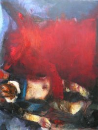 The ashes of days 7, Acryl auf Leinwand, 200 x 140 cm, 2016
