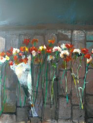 The ashes of days 8, Acryl auf Leinwand, 200 x 140 cm , 2016